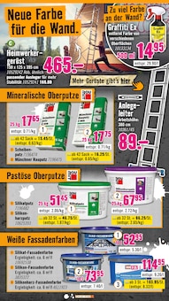 Farbe im Hornbach Prospekt "Du willst es. Dann bau es." mit 36 Seiten (Oldenburg)