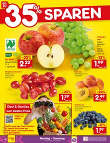 Weintrauben im Netto Marken-Discount Prospekt "Aktuelle Angebote" mit 70 Seiten (Nürnberg)