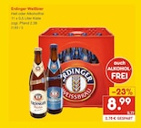 Weißbier Hell oder Alkoholfrei im Angebot bei Netto Marken-Discount in Arnsberg Weißbier Hell oder Alkoholfrei Angebote von Erdinger bei Netto Marken-Discount Arnsberg für 8,99 €