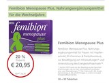 LINDA Allersberg - Femibion Menopause Plus Angebot im Prospekt Femibion Menopause Plus bei LINDA im Allersberg Prospekt für 20,95 €
