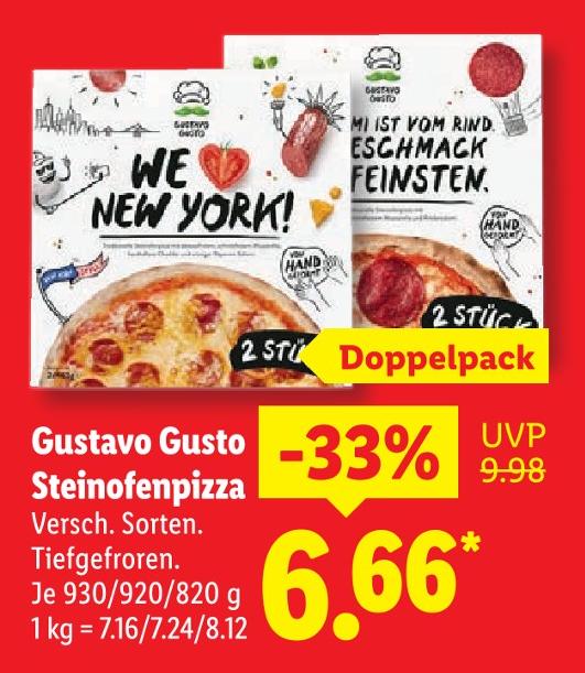 Steinofenpizza