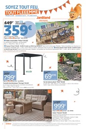 Tonnelle en promo dans le catalogue Jardiland à la page 2