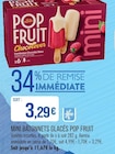 Mini bâtonnets glacés à Supermarchés Match dans Wambrechies