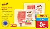 Original Jamón Serrano Angebote von Cuarenta bei Netto Marken-Discount Dresden für 1,89 €