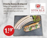 Frische Bosna-Bratwurst von Stöckle Metzgerei im aktuellen V-Markt Prospekt für 1,19 €