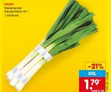 Lauch im Angebot bei Netto Marken-Discount in Fulda Lauch Angebote bei Netto Marken-Discount Fulda für 1,79 €