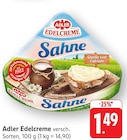 Edelcreme Sahne Angebote von Adler bei EDEKA Schwäbisch Gmünd für 1,49 €