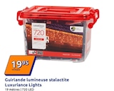 Promo Guirlande lumineuse stalactite Luxuriance Lights à 19,95 € dans le catalogue Action à Les Herbiers