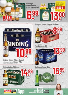 Bier im Trinkgut Prospekt "Aktuelle Angebote" mit 8 Seiten (Maintal)
