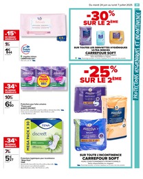 Prix et réduction Intima dans le prospectus Carrefour en cours Offre Intima dans le catalogue Carrefour du moment à la page 33