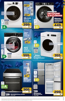Waschmaschine im EURONICS Prospekt "GENAU RICHTIG. DIE BLÄTTER FALLEN. UNSERE PREISE AUCH." mit 8 Seiten (Soest)