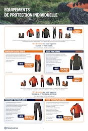 Prix et réduction Vêtements dans le prospectus Husqvarna en cours Offre Vêtements dans le catalogue Husqvarna du moment à la page 8