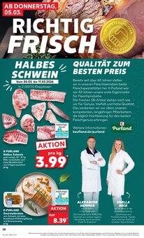 Braten im Kaufland Prospekt "KNÜLLER" mit 72 Seiten (Gelsenkirchen)