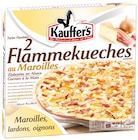 2 flammekueches au maroilles surgelées - KAUFFER'S dans le catalogue Intermarché