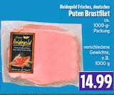 EDEKA Merenberg - Frisches, deutsches Puten Brustfilet Angebot im Prospekt Frisches, deutsches Puten Brustfilet bei EDEKA im Merenberg Prospekt für 14,99 €