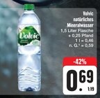 Aktuelle Volvic Angebote bei E center in Amberg Aktuelles natürliches Mineralwasser Angebot bei E center in Amberg ab 0,69 €