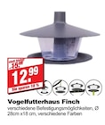 Vogelfutterhaus Finch bei bauSpezi im Prospekt "" für 12,99 €