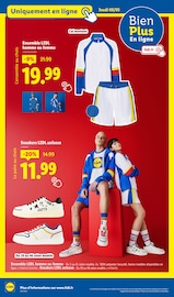 Chaussures Angebote im Prospekt "Le vrai prix des bonnes choses" von Lidl Chaussures Angebote im Prospekt "Le vrai prix des bonnes choses" von Lidl auf Seite 42