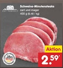 Schweine-Minutensteaks im Angebot bei Netto Marken-Discount in Stendal Schweine-Minutensteaks Angebote von GUT PONHOLZ bei Netto Marken-Discount Stendal für 2,59 €