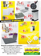 Promos Oreiller dans le catalogue "VOS INDISPENSABLES A BAS PRIX !" de Bazarland Oreiller en promo dans le catalogue Bazarland à la page 2