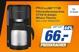 Aktuelle Kaffeevollautomat Angebote bei expert in Moers Aktuelles Filterkaffeemaschine CT3818 Adagio Milano Thermo Angebot bei expert in Moers ab 66,00 €