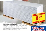 i&M BauCentrum Tagewerben - Gipskartonplatten Angebot im Prospekt Gipskartonplatten bei i&M BauCentrum im Tagewerben Prospekt für 5,00 €