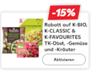 15% im Kaufland Prospekt 15% von K-Favourites im aktuellen Kaufland Prospekt fĂĽr