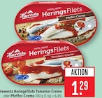 Heringsfilets Tomaten-Creme im Angebot bei Marktkauf in Ulm Heringsfilets Tomaten-Creme Angebote von Hawesta bei Marktkauf Ulm für 1,29 €