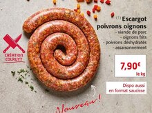 Escargot poivrons oignons - Colruyt à Nancy Escargot poivrons oignons en promo chez Colruyt Nancy à 7,90 €