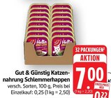 Katzennahrung Schlemmerhappen im Angebot bei E center in Leinfelden-Echterdingen Katzennahrung Schlemmerhappen Angebote von Gut & Günstig bei E center Leinfelden-Echterdingen für 0,25 €