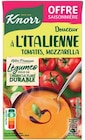 Douceur à l'italienne Tomates, Mozzarella - KNORR en promo chez Intermarché Saint-Nazaire à 1,03 €