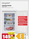 Gefrierschrank Angebote von Exquisit bei E center Wiesbaden für 149,99 €