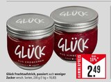 Fruchtaufstrich, passiert auch weniger Zucker Angebote von Glück bei Marktkauf Freiburg für 2,49 €