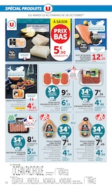 Promos Crevettes dans le catalogue "LES PRODUITS U À PRIX BAS" de Super U Crevettes en promo dans le catalogue Super U à la page 22