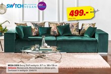 MEGA-SOFA bei Höffner in Hamburg MEGA-SOFA im Angebot bei Höffner Hamburg für 499,00 €