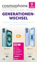 Weitere Geschäfte Prospekt von cosmophone in Sehnde Aktueller cosmophone Weitere Geschäfte Prospekt für Sehnde: GENERATIONEN-WECHSEL mit 8} Seiten, 01.11.2025 - 30.11.2025