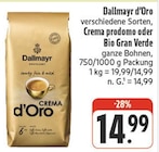 Crema d'Oro Angebote von Dallmayr bei EDEKA Dresden für 14,99 €
