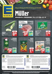 EDEKA Supermarkt Prospekt der aktuellen Woche mit 8 Seiten, gültig von 07.04.2026 bis 11.04.2026, in Dinkelsbühl und Umgebung Aktueller EDEKA Supermarkt Prospekt in Dinkelsbühl und Umgebung, "Wir lieben Lebensmittel!" mit 8 Seiten, 07.04.2026 - 11.04.2026