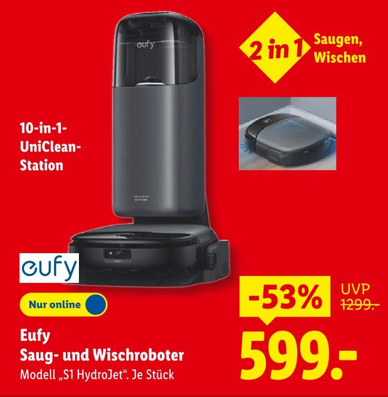 Saug- und Wischroboter