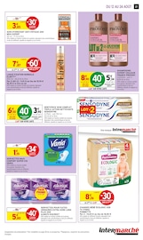 Couches Angebote im Prospekt "34% EN AVANTAGE CARTE SUR UNE SÉLECTION DE PRODUITS" von Intermarché Couches Angebote im Prospekt "34% EN AVANTAGE CARTE SUR UNE SÉLECTION DE PRODUITS" von Intermarché auf Seite 27
