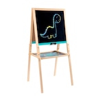 Tableau magique en bois 2 en 1 - SMART & FUN CREATIVE à 29,99 € dans le catalogue Carrefour