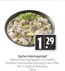 Sylter Heringstopf im Angebot bei Hieber in Freiburg Sylter Heringstopf Angebote bei Hieber Freiburg für 1,29 €