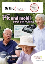Ortho-Form Sauerland GmbH & Co. KG Prospekt: "Fit und mobil durch den Frühling", 6 Seiten, 11.03.2026 - 31.05.2026