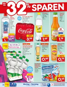 Coca Cola im Netto Marken-Discount Prospekt "Aktuelle Angebote" mit 75 Seiten (Bad Kreuznach)