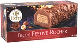Bûche Glacée Festive - CARREFOUR EXTRA en promo à 5,99 € chez Supermarchés Match Bûche Glacée Festive - CARREFOUR EXTRA dans le catalogue Supermarchés Match
