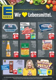 nah und gut Prospekt für Eibelstadt: "Wir lieben Lebensmittel!", 8 Seiten, 20.04.2026 - 25.04.2026