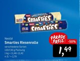 Aktuelle Smarties Angebote bei Konsum in Dresden Aktuelles Smarties Riesenrolle Angebot bei Konsum in Dresden ab 1,49 €