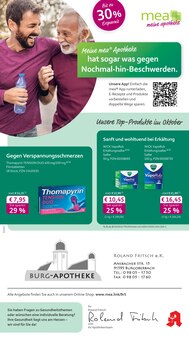 mea - meine apotheke Prospekt Unsere September-Angebote mit 4 Seiten