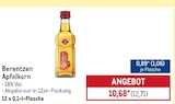 Apfelkorn von Berentzen im aktuellen METRO Prospekt