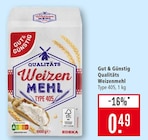 Qualitäts Weizenmehl im Angebot bei Marktkauf in Heilbronn Qualitäts Weizenmehl Angebote von Gut & Günstig bei Marktkauf Heilbronn für 0,49 €